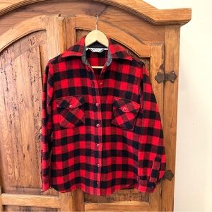 Vintage Woolrich Buffalo Plaid Wool Shacket